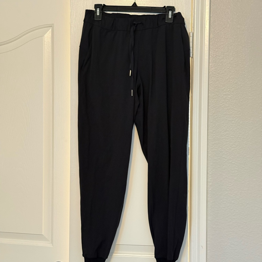 Women's Lululemon Black Drawstring Jogger Pants